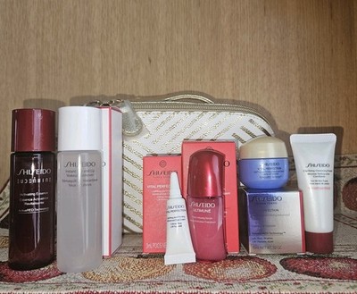 Shiseido 7-Piece Gift Set  Ultimune +  Vital Perfection Sample Travel size NEW