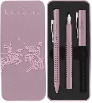 FABER-CASTELL Schreibgeräte-Set GRIP 2010 Harmony rose