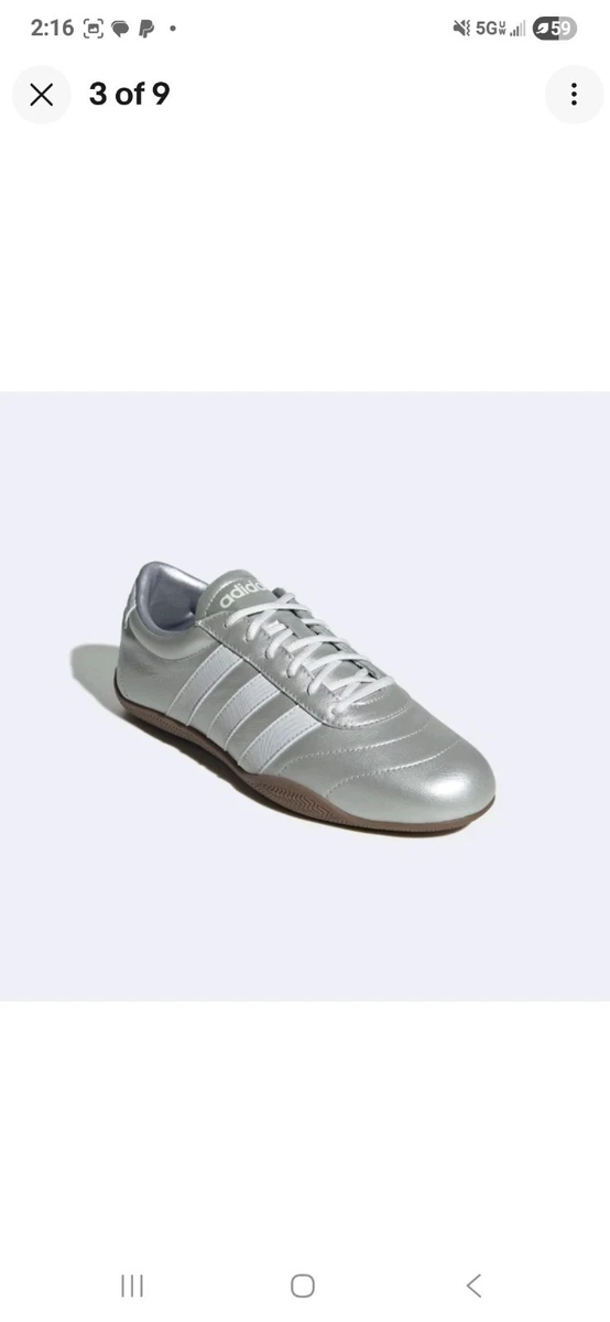 adidas Grand Court Lo Silver Metallic Gum W for sale | eBay