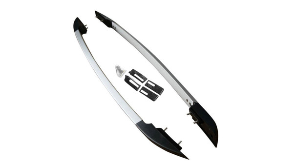 Bragan™ Silber Aluminium DachträGer QuerträGer Ford Ranger Double Cab 2010-2021-image