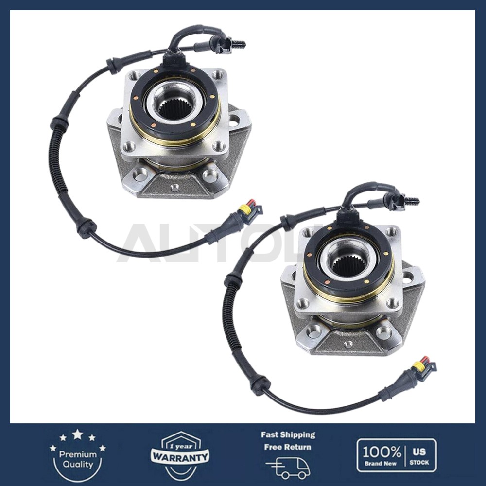 2X Front Rear Wheel Hub Bearings Fit Maserati Quattroporte Granturismo 000197118