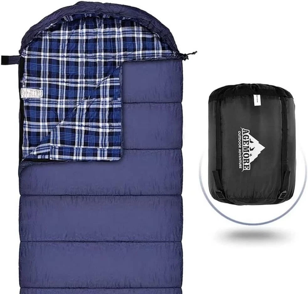 Cotton Flannel Sleeping Bag for Adults, 100% Cotton Lining Sleeping Bag for Camp
Opens in a new wind