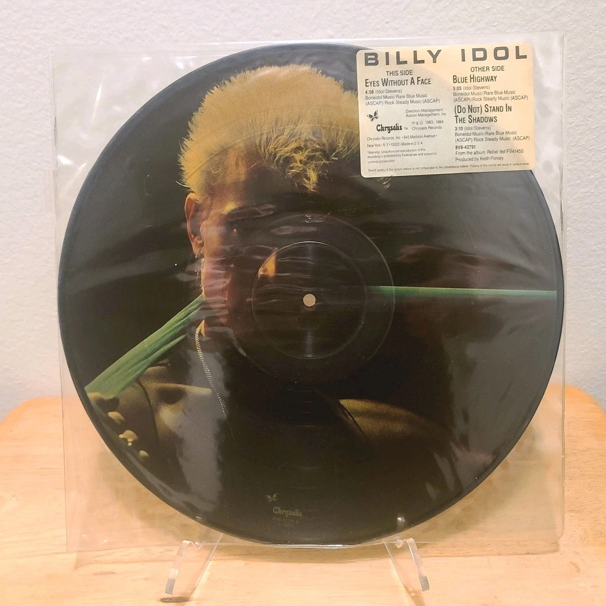 12” Billy Idol 77 (12” Single Picture Disc) [Exclusive to Record S 4099964187540 Dark Horse 未開封 /00250 Billy Idol - 77 (Picture Disc) Vinyl RSD BF25 – Powerhouse Music