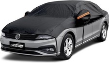 Half Car Cover Top Hail Protector Car Cover With Cotton Liner Sunroof Win...