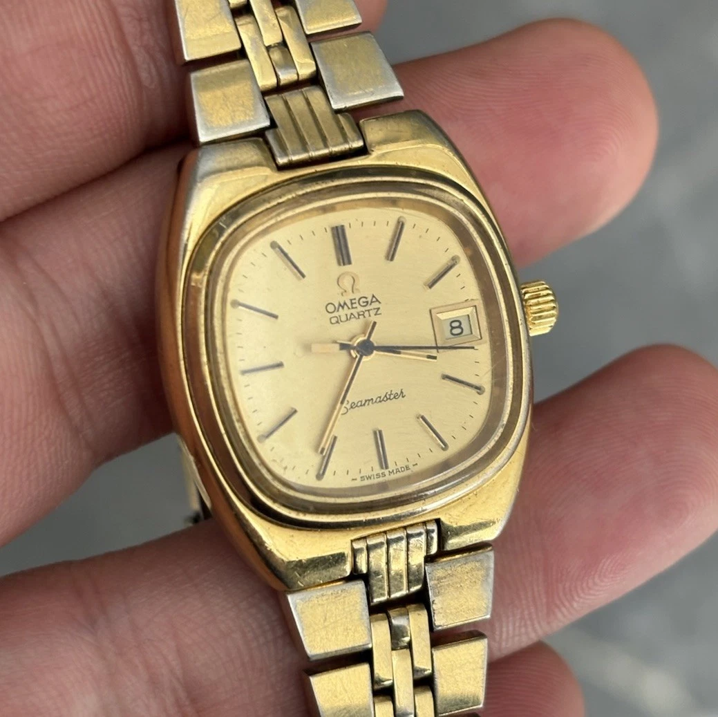 OMEGA Seamaster Quartz レディース 腕時計 ヴィンテージ OMEGA Seamaster Women Quartz Wristwatches for sale | eBay