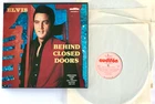 ELVIS PRESLEY Box Set 4 x LP Behind Closed Doors AUDIFON Unreleased 1960-1972 Ex
