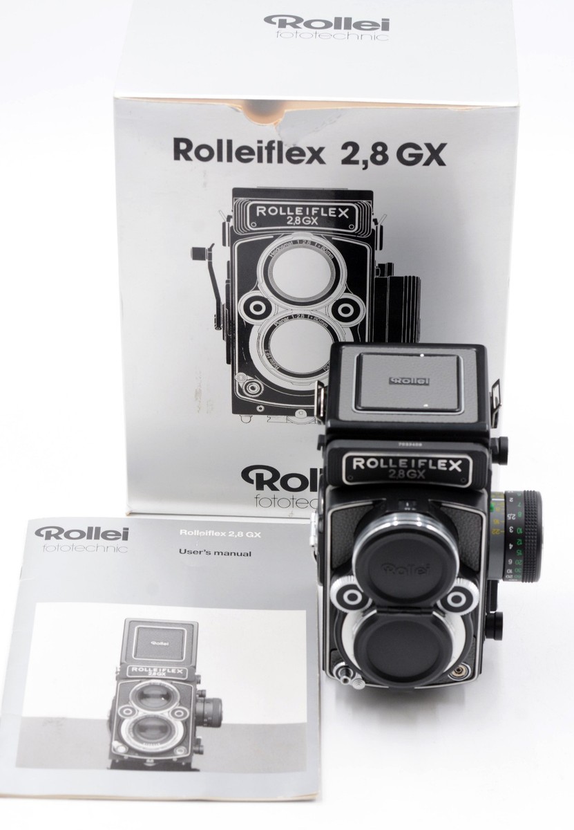 ROLLEI FOTOTECHNIC ROLLEIFLEX 2.8 GX HELMUT NEWTON EDITION CAMERA