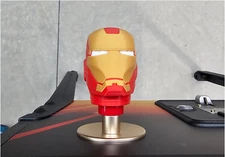 Ironman Styled Cover for Your 1.5 Inch Pinball Plunger / AtGames Cabinet