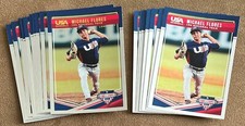 Michael Flores 2018 Panini USA Stars & Stripes #62 Rookie Lot of 17 w/ Longevity
