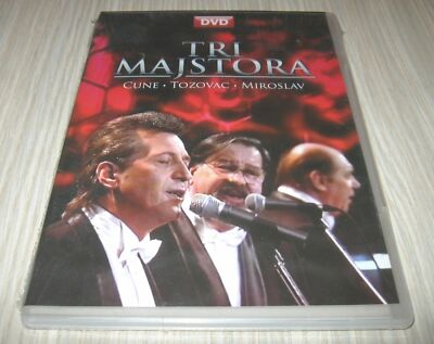TRI MAJSTORA DVD CUNE GOJKOVIC - MIROSLAV ILIC - TOZOVAC 