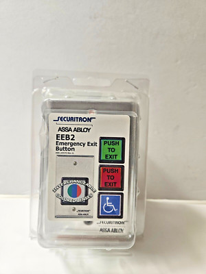 Securitron Assa Abloy EEB2 Emergency Exit Button NEW