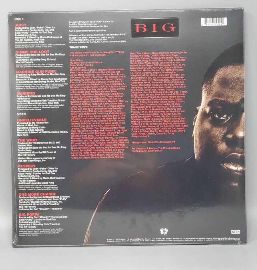 Kith The Notorious B.I.G Ready To Die LP 【公式通販】