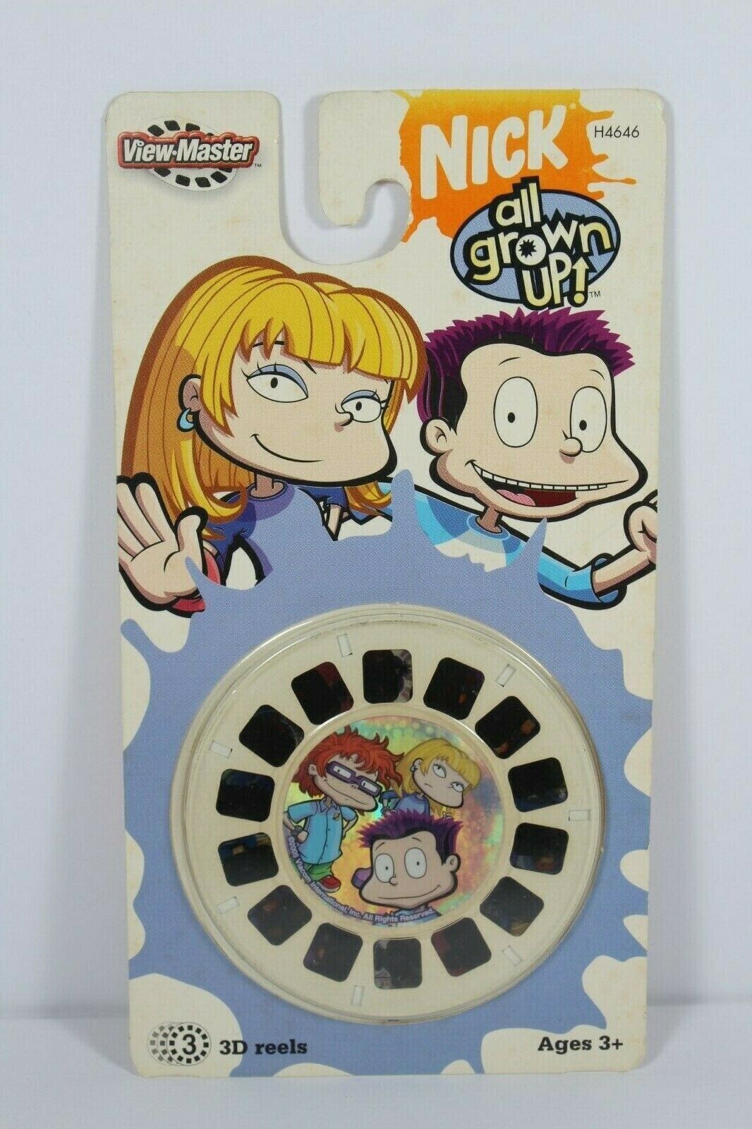 Nickelodeon Rugrats All Grown Up View-Master 3D Reels TV Show Cartoon Nick  Jr, nick master 