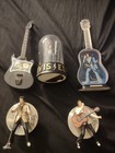 Elvis Presley Bundle/Lot Guitars Limited Edition Ornaments Jailhouse Rock Dome — photo 2
