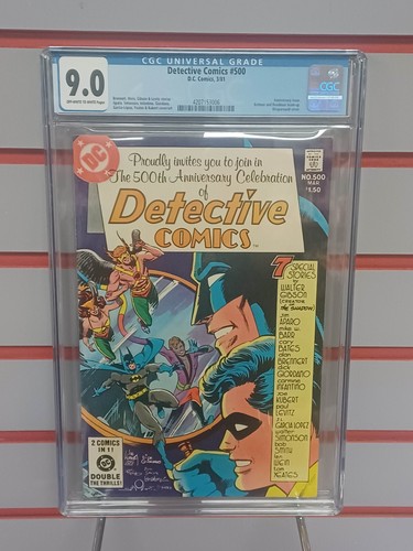 DETECTIVE COMICS #500 (DC Comics, 1981) CGC Graded 9.0 ~ BATMAN
