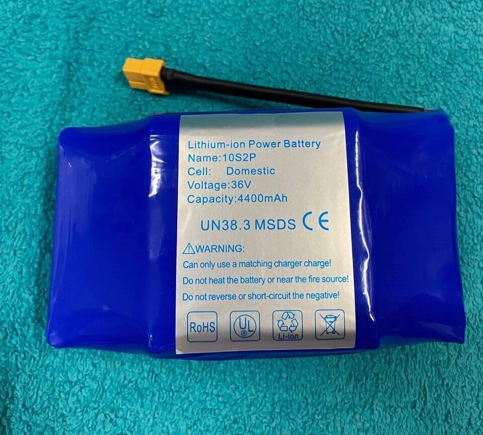 Batería de repuesto para tabla de scooter de equilibrio 36V 4.4Ah 10S2P usada Foto 4 de 4