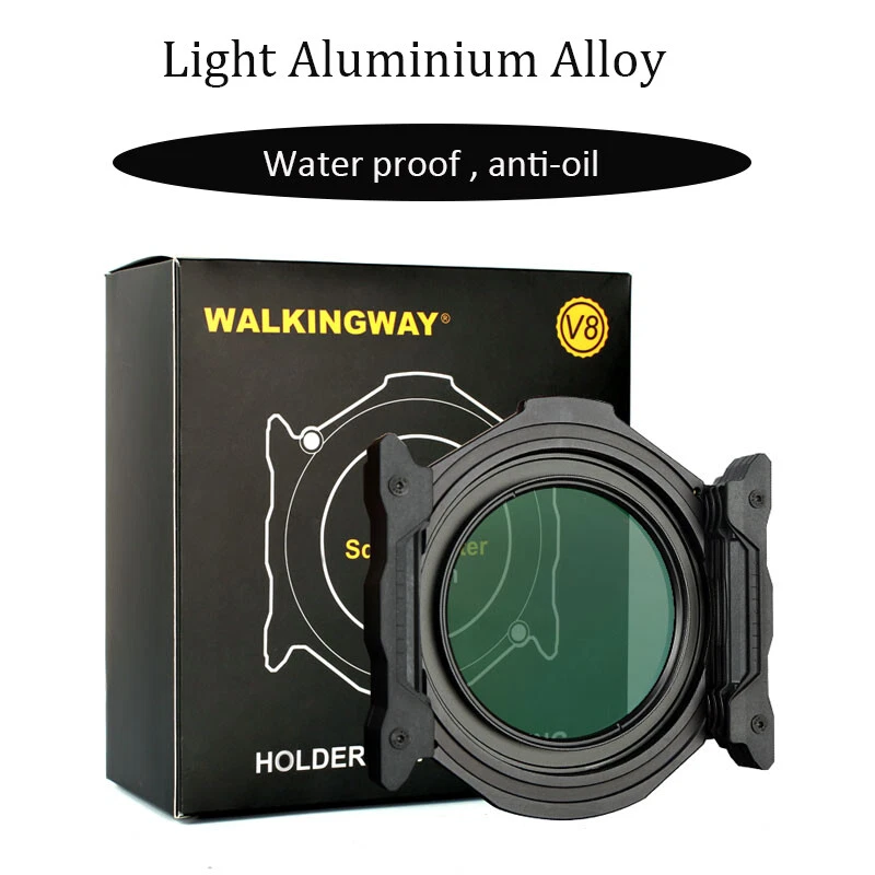 100mm V8 Filter Holder kit 67 72 77 82mm Adapter with MC-CPL for Square filter - Image 4 of 4