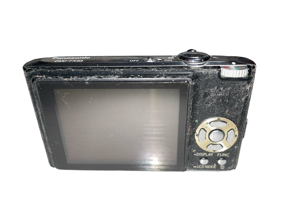 🔥 Panasonic Lumix DMC-FX33 Digital Camera - Parts Only For Repair