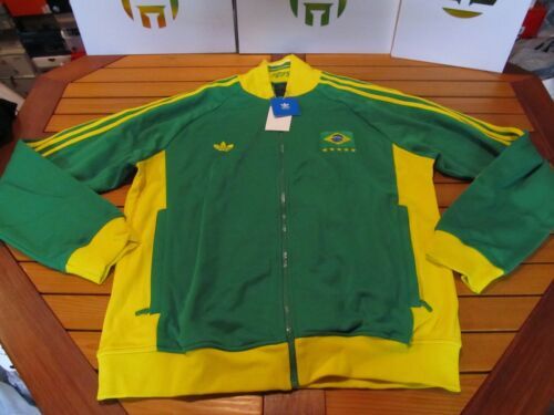 Vintage Adidas Brazil World Cup Track Jacket Full Zip Women's Size