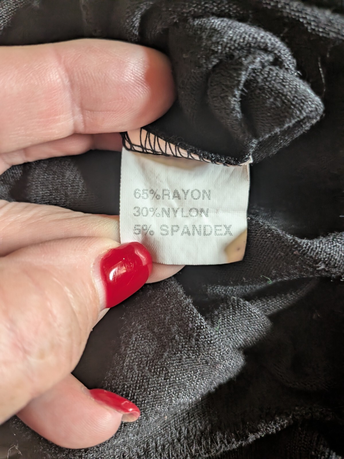 SIZE M OUGES Multi-Colored Long Sleeve Top INVPV3… - image 3