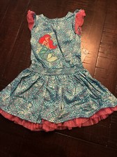  NWT Disney THE LITTLE MERMAID Blue Dress Size 3