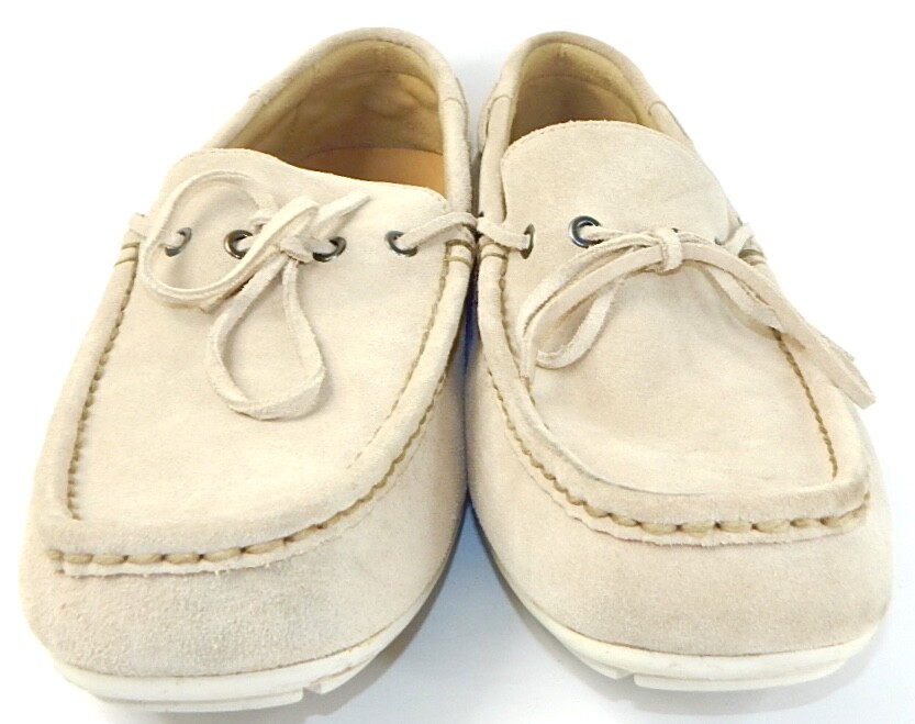 Rockport Men’s Beige Suede Penny Loafers Driving Moccasins Sz 13 Men main image 4