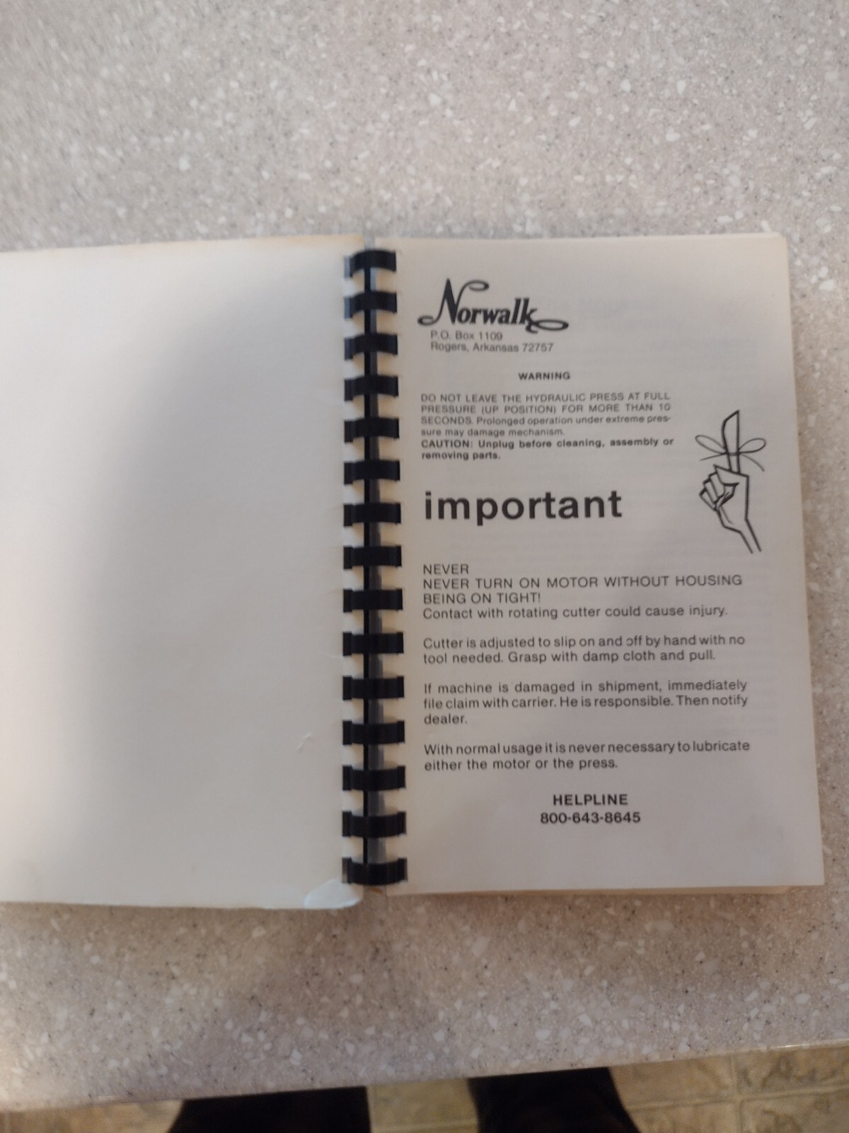 Norwalk Model 265 Juicer With Hydraulic Cold Press World's Best Pecan