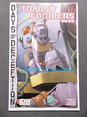 Transformers Days of Deception #35 RI Retailer Incentive Cover IDW Grimlock