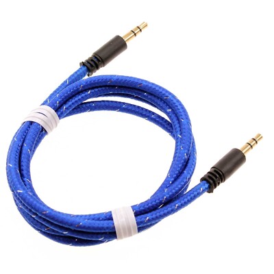 3.5mm Aux Cable Adapter Car Stereo Aux-in Audio Cord Speaker for SmartPhones