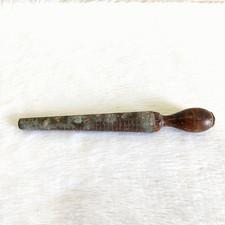 19c Vintage Original Brass Ring Sizer Goldsmith Tool Old Collectible Tool71