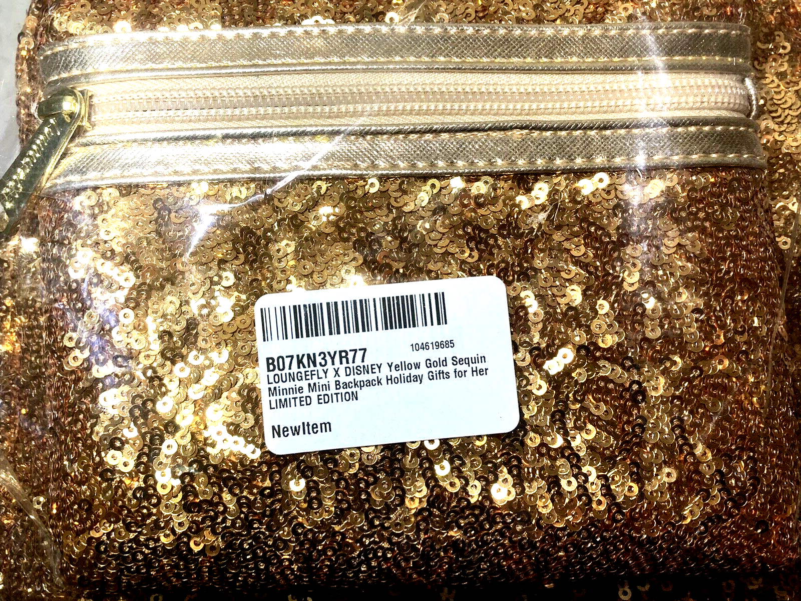 Loungefly X Disney Sequin Minnie Mini 