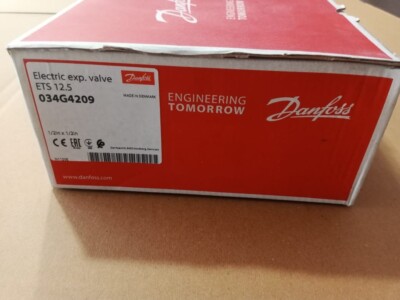 1PC of Danfoss 034G4209 Electric Expansion ETS 12.5 1/2inx1/2in Valve -BRAND NEW