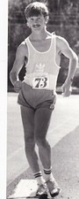 Original Press Photo Athletics Sean Martindale Road Walker 21.6.1986