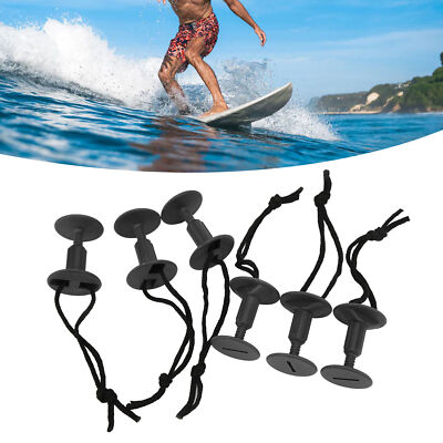 Blue)6Pcs Surf Board Leash Leg Rope Plug Nylon Plastic Surf Leash Plug Sur BS | UK