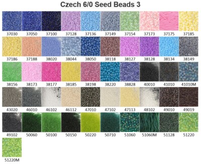 Czech 6/0 Preciosa Rocaille Glass Seed Beads 3