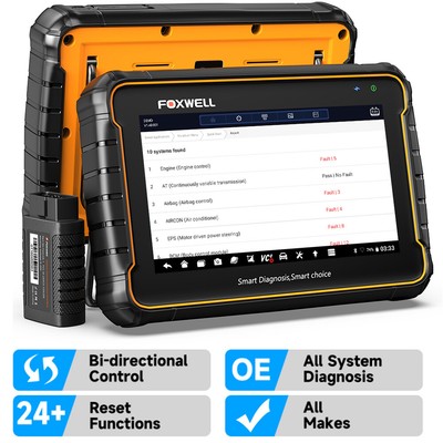 2025 Foxwell GT60 Profi KFZ Diagnosegerät Auto OBD2 Scanner TPMS EPB Alle System