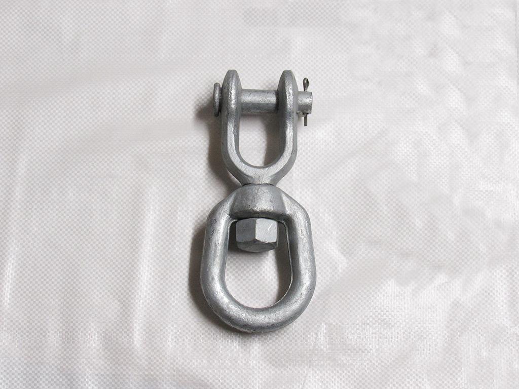 Galvanised Chain Anchor Swivel Eye Jaw 10MM (3/8"" Boat Mooring Anti Tangle)