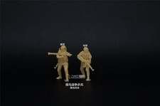 Homemade 1/72 Russian-Ukrainian dueling infantry 2-man crews Unpainted Model