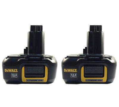 2 pack - New DeWalt DE9141 14.4V 1.1Ah Lithium Li-Ion Battery for Cordless  Tools | eBay