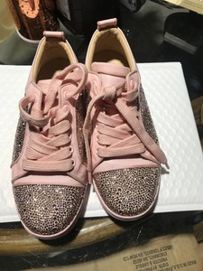 pink christian louboutin sneakers