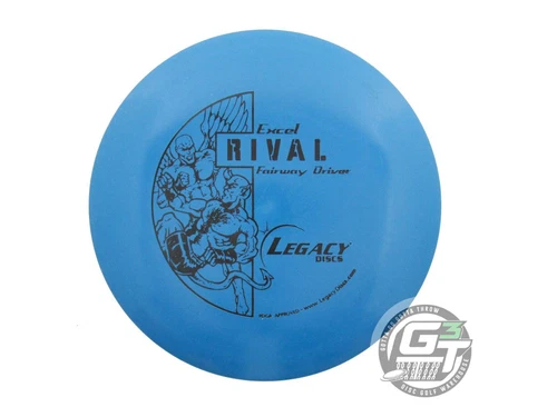 NEW Legacy Discs Excel Rival 140g Blue Black Stamp Fairway Driver Golf Disc