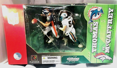 Miami Dolphins Zack Thomas vs Denver Broncos Ed McCaffrey