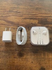 Charger and Earbuds for iPhone/iPod ear pods wired 3.5mm Brand New sealed