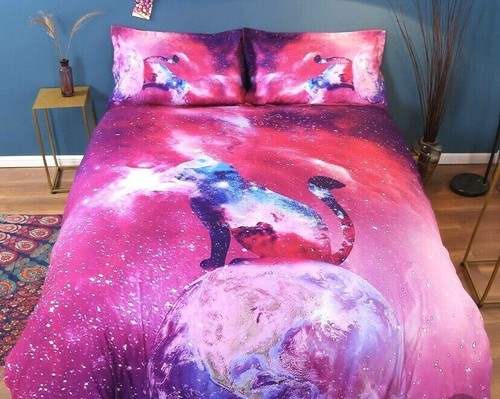 Animal Galaxy Duvet Cover Bedding Set 