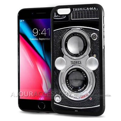( For iPhone 8 Plus ) Back Case Cover AJ10027 Old Camera