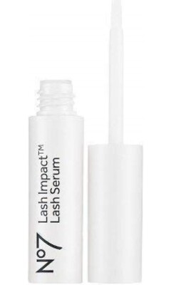 NEW No7 Lash Impact Lash Serum for Fuller, Thicker and Darker Lashes 0.2 Fl Oz