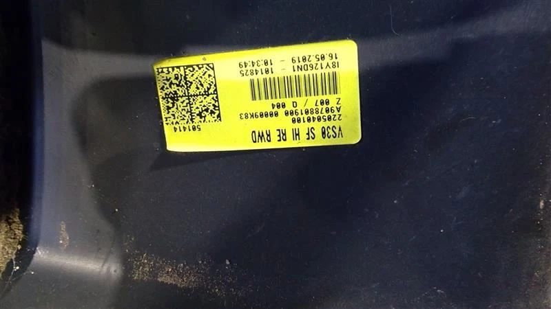 2019-2021 MERCEDES-BENZ SPRINTER 2500 ЗАДНЯЯ КРЫШКА ЛЕВОГО БАМПЕРА ОТ ОРИГИНАЛЬНОГО ПРОИЗВОДИТЕЛЯ - Изображение 2 из 4