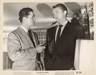 His Kind of Woman 1951 Movie Photo Robert Mitchum Tim Holt  *P166c