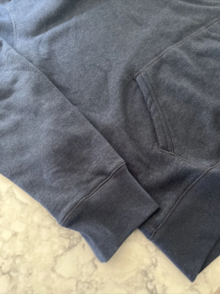 Sonoma Pullover Hombre Talla Grande Manga Larga Azul Sudadera Informal (leer).  C1 Foto 4 de 4