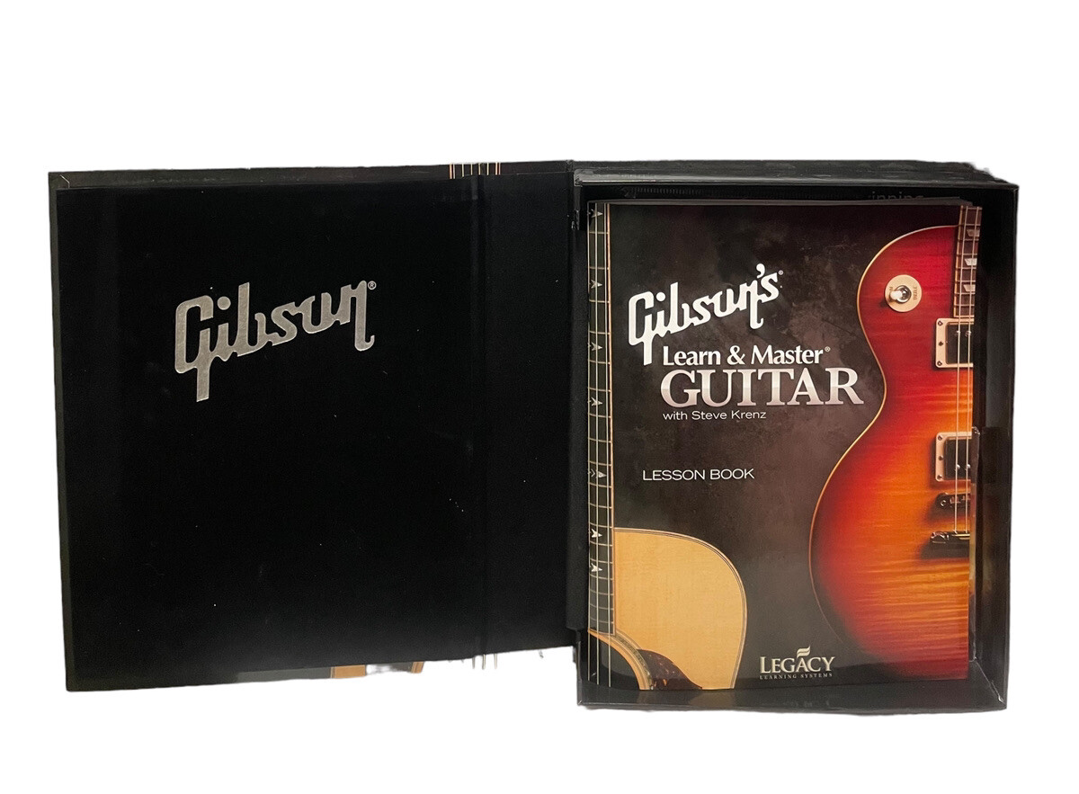 Gibson's Learn & Master Guitar Boxed Dvd/CD Set Legacy Of Learning